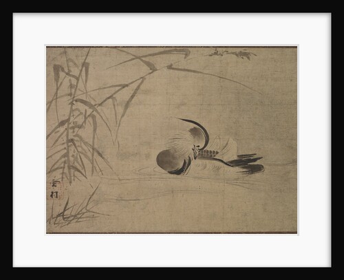 Mandarin Duck, 1500s by Sesson Sh?kei
