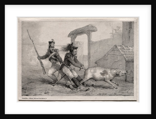 Marauders, Hold Fast by Horace Vernet