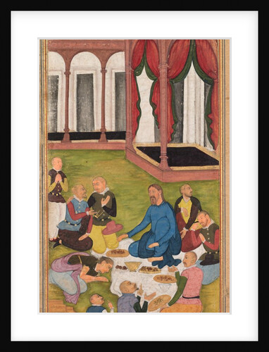 Mary Magdalene Presents Ointment to Jesus, from a Mirror of Holiness…, 1602-1604 by Unknown