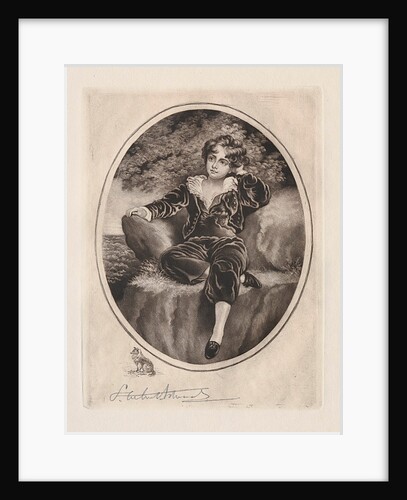 Master Lambton, 19th-20th century by Samuel Arlent-Edwards