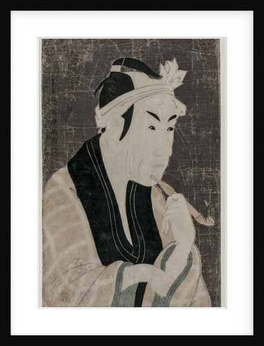 Matsumoto Koshiro IV as Gorobei, the Fish Seller from Sanya, 1794 by Toshusai Sharaku
