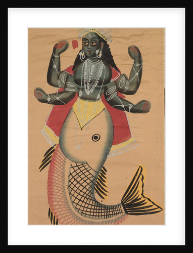 Matsya, Fish Avatara of Vishnu, 1800s by Unknown