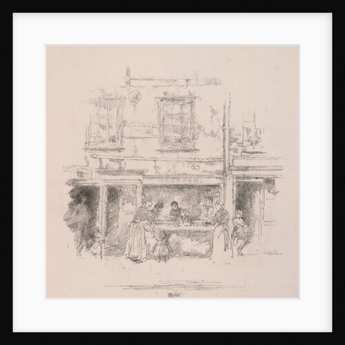 Maunder's Fish Shop, Chelsea, 1890 by James McNeill Whistler