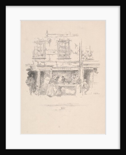 Maunder's Fish Shop, Chelsea, 1890 by James McNeill Whistler