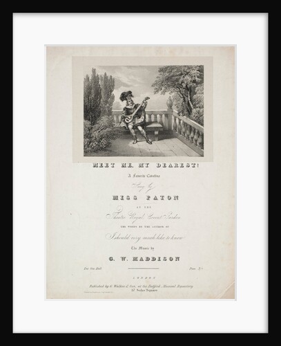 Meet Me, My Dearest!, 1800s by Unknown