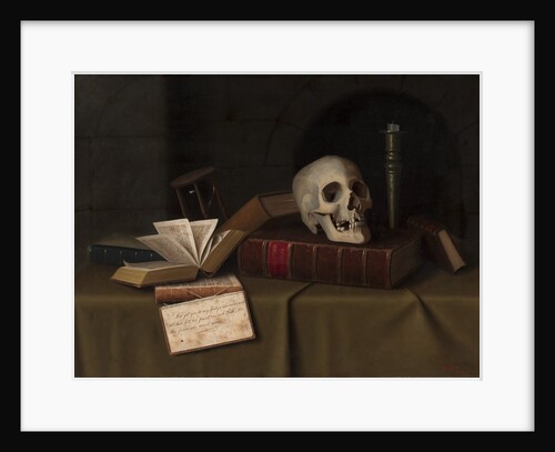 Memento Mori, 'To This Favour', 1879 by William Michael Harnett