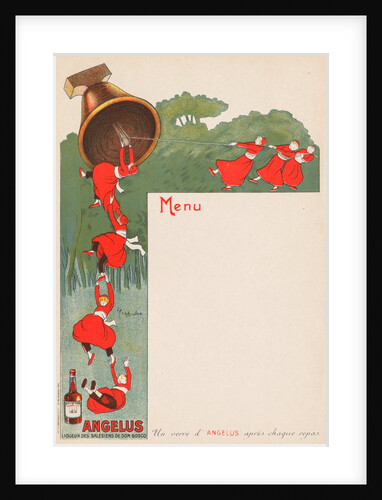 Menu Page, 1911 by Leonetto Cappiello