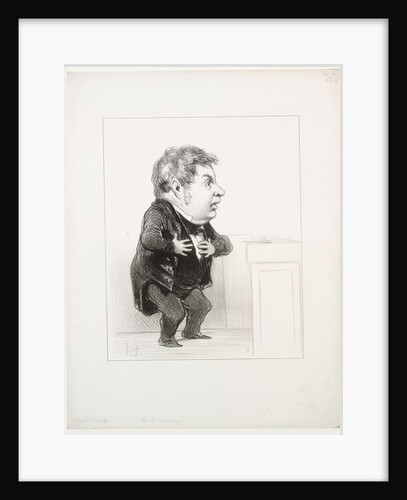 Michel Goudchaux, 1849 by Honoré Daumier