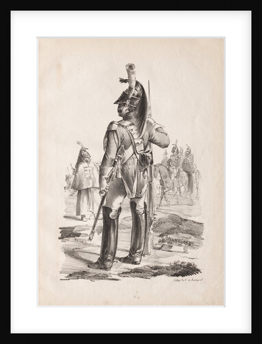 Military Costumes: Grenadier of the Royal Guard, 1814-18 by Nicolas Toussaint Charlet