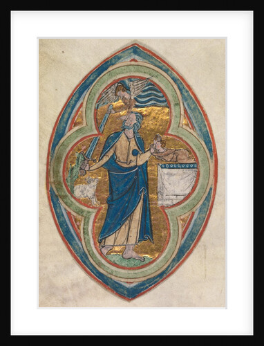 Miniature Excised from a Compendium in historiae genealogia Christi?, 1200-1250 by William de Brailes