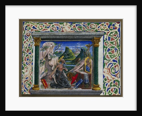 Miniature Excised from a Manuscript: St. Jerome in the Wilderness, c. 1500 by Unknown