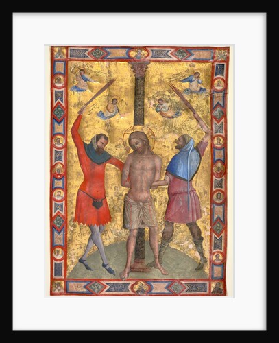 Miniature from a Mariegola: The Flagellation, c. 1350-1375 by Lorenzo Veneziano