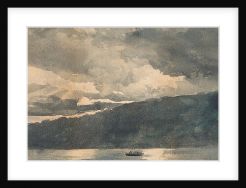 Mink Lake, Adirondacks, 1892 by Winslow Homer