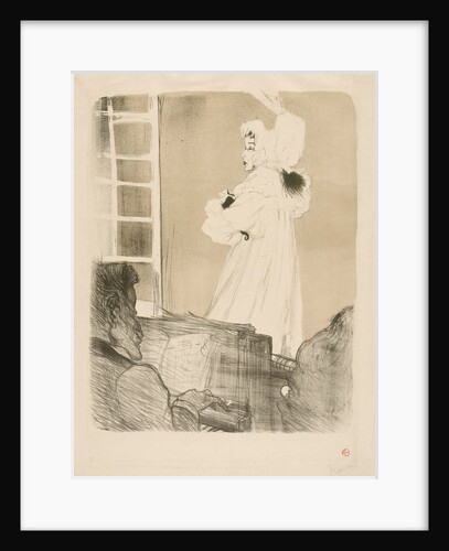 Miss May Belfort, 1895 by Henri de Toulouse-Lautrec