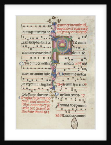 Missale: Fol. 184: Foliage, 1469 by Bartolommeo Caporali