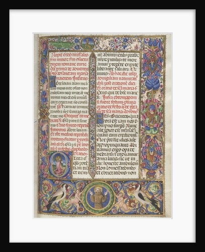 Missale: Fol. 9: Ordo Missalis, 1469 by Bartolommeo Caporali