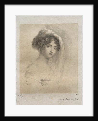 Mme. Horace Vernet, 1818 by Jean-Baptiste Isabey