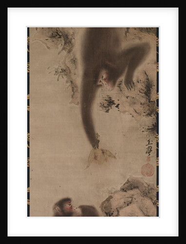 Monkeys, c. 1800 by Gyokutei Katsu