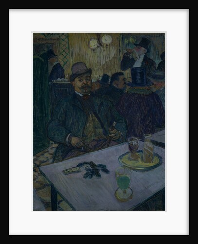 Monsieur Boileau at the Café, 1893 by Henri de Toulouse-Lautrec