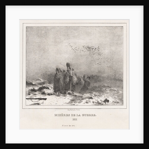 Moral and Philosophical Alphabet for the Use of Little and Big Children: Miseries of War, 18 by Nicolas Toussaint Charlet; Bertaut