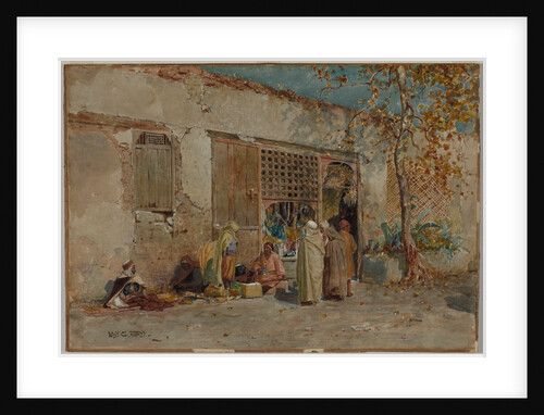 Moroccan Scene, c. 1871 by Louis Comfort Tiffany