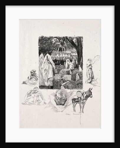 Moroccan Sketches by Alexandre Lunois
