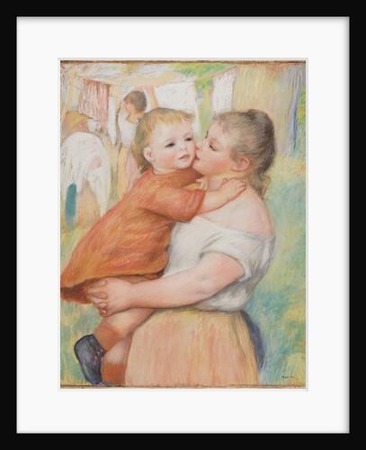 Mother and Child, 1886 by Pierre-Auguste Renoir