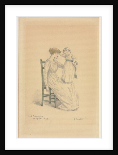Mother and Child, 1898 by Kate Greenaway