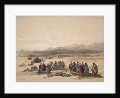 Mount Seir Wady el Chor, 1839 by David Roberts