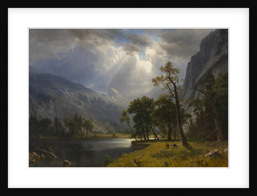 Mount Starr King, Yosemite, 1866 by Albert Bierstadt