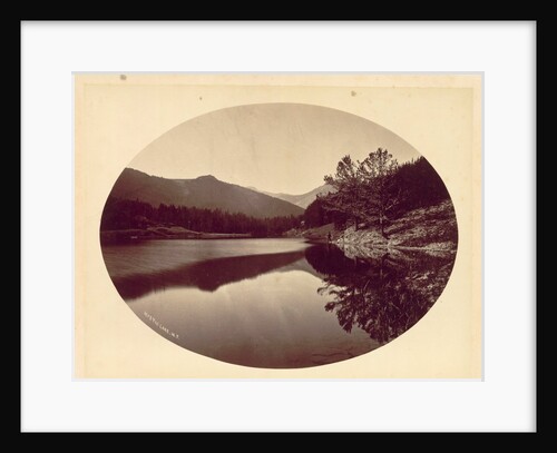 Mystic Lake, M.T., 1872 by William Henry Jackson