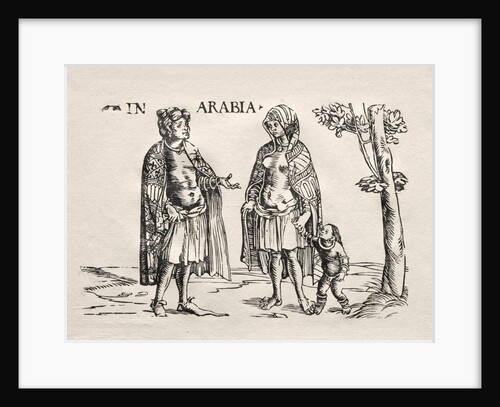 Natives of Arabia and the Indies by Hans Burgkmair