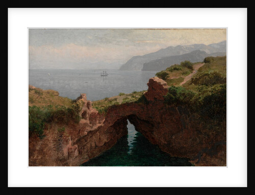 Natural Arch, Capri, 1856 by William Stanley Haseltine