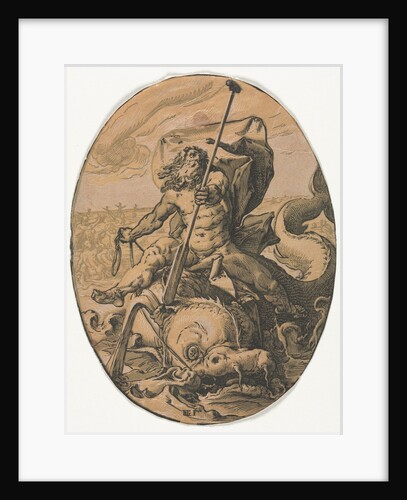 Neptune by Hendrick Goltzius