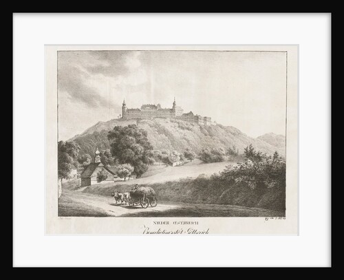 Nieder-oesterreich, Benedictinerstift Gottereich, 1819 by Jakob Alt