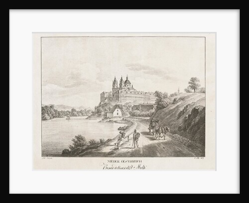 Nieder-oesterreich, Benedictinerstift Melk, 1819 by Jakob Alt