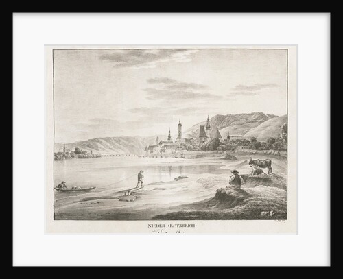 Nieder-oesterreich, Stadt Stein, 1819 by Jakob Alt