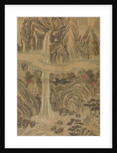 Nine-Dragon Falls, late 1800s by Han Unpyeong