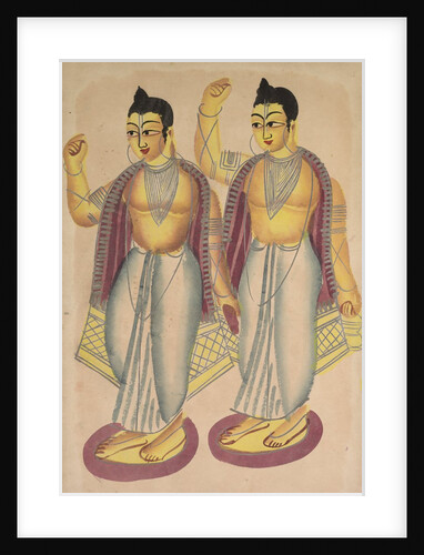Nitai and Gaur, 1800s by Unknown