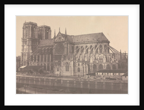 Notre Dame, Paris, 1852-1853 by Édouard Baldus