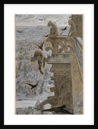 Notre-Dame de Paris, c. 1881 by Luc-Olivier Merson