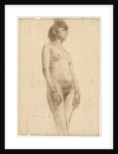 Nude Woman Standing, 1885 by Frederick William MacMonnies