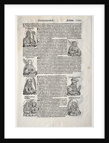 Nuremberg Chronicle, 1493 by Michael Wolgemut