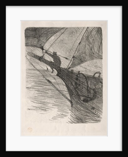 Oceano Nox, 1895 by Henri de Toulouse-Lautrec