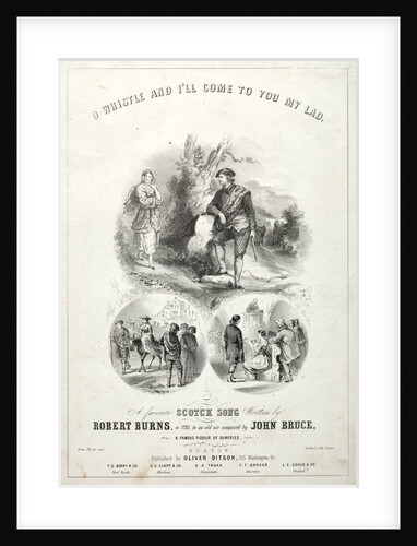 Oh Whistle and Ill Come to you, My Lad - Sheet Music Cover by Winslow Homer