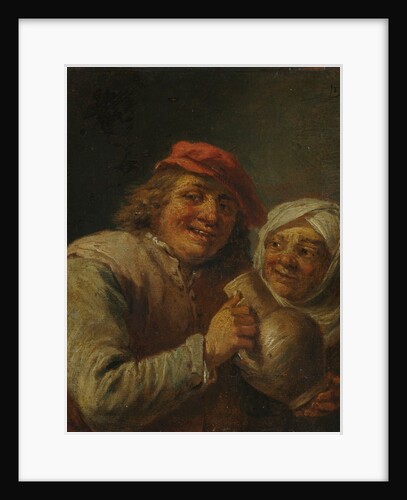 Old Man and Woman, 1700s by David Teniers (imitator of)