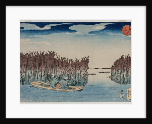 Omori, from the series Famous Places in the Eastern Capital, early 1830s by Utagawa Kuniyoshi