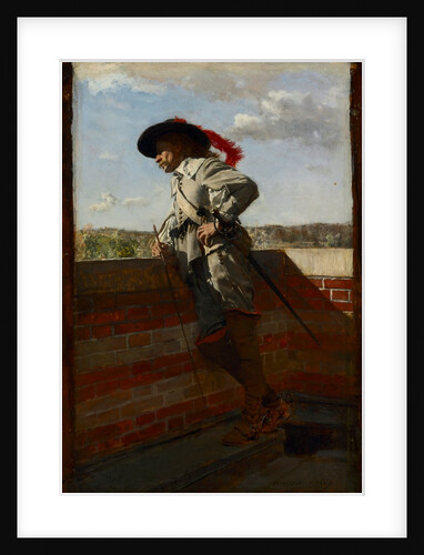 On a Terrace, 1867 by Ernest Meissonier