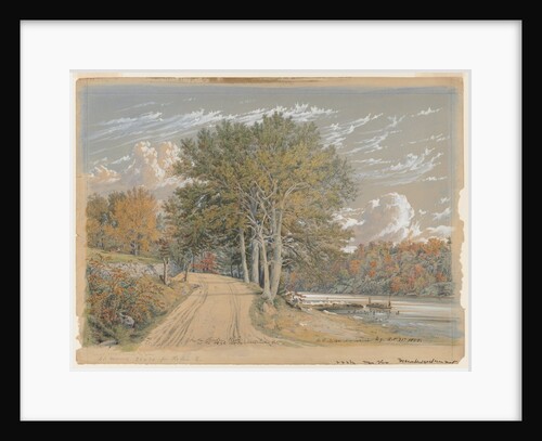 On the Harlem River, 1855 by William Rickarby Miller