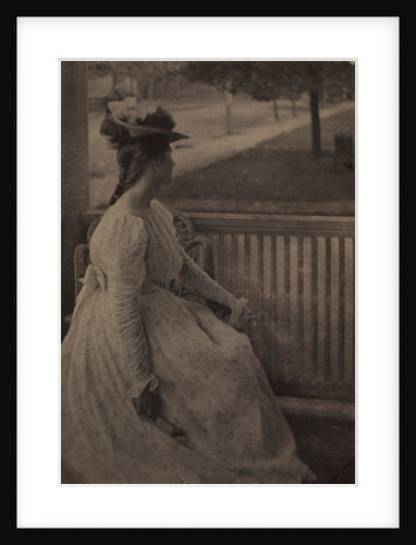 On the Porch, c. 1897 by Clarence H. White